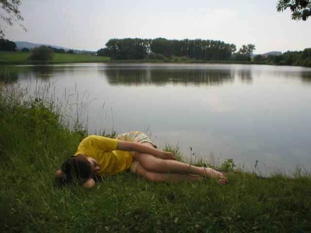 rybn�k Pust� v Le�i a moje unaven� t�lo