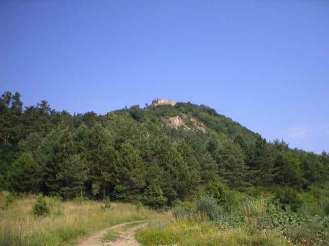 Kapu�iansk� hrad, celkov� pohled od Kapu�an