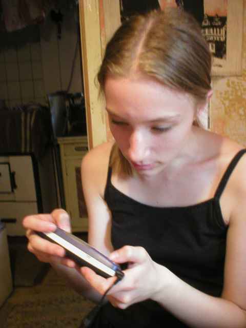 sest�enice Dana a m�j mobil ;-)