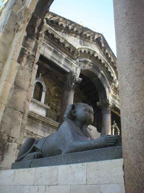 Split, detail Diokleci�nova pal�ce