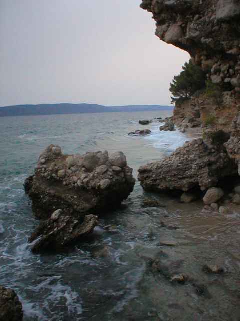 mo�sk� pob�e�� v kempu za ve�era