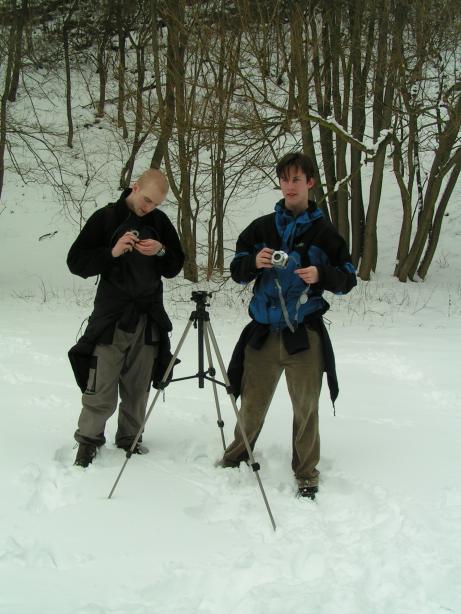 fotografov� u Kubrychotvy boudy