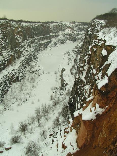 Velk� Amerika pod sn�hem