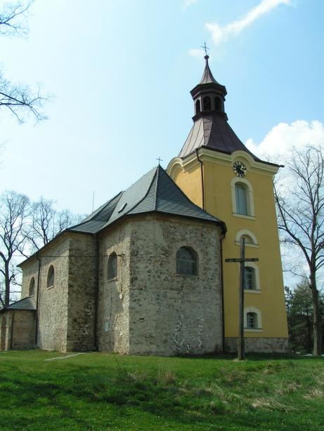 kostel ve Lhot� pod Rad�em